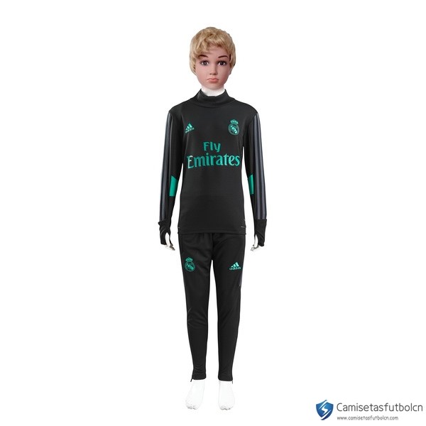 Chandal Real Madrid Niño 2017-18 Verde Negro